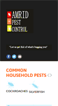 Mobile Screenshot of amridpestcontrol.com